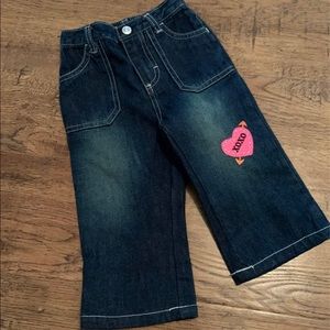 Girls 24 months XOXO jeans new
